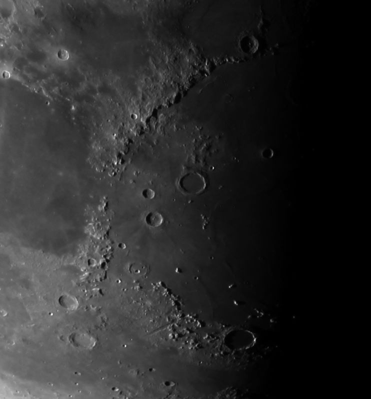 La Luna. Mare Imbrium. Omar curcio